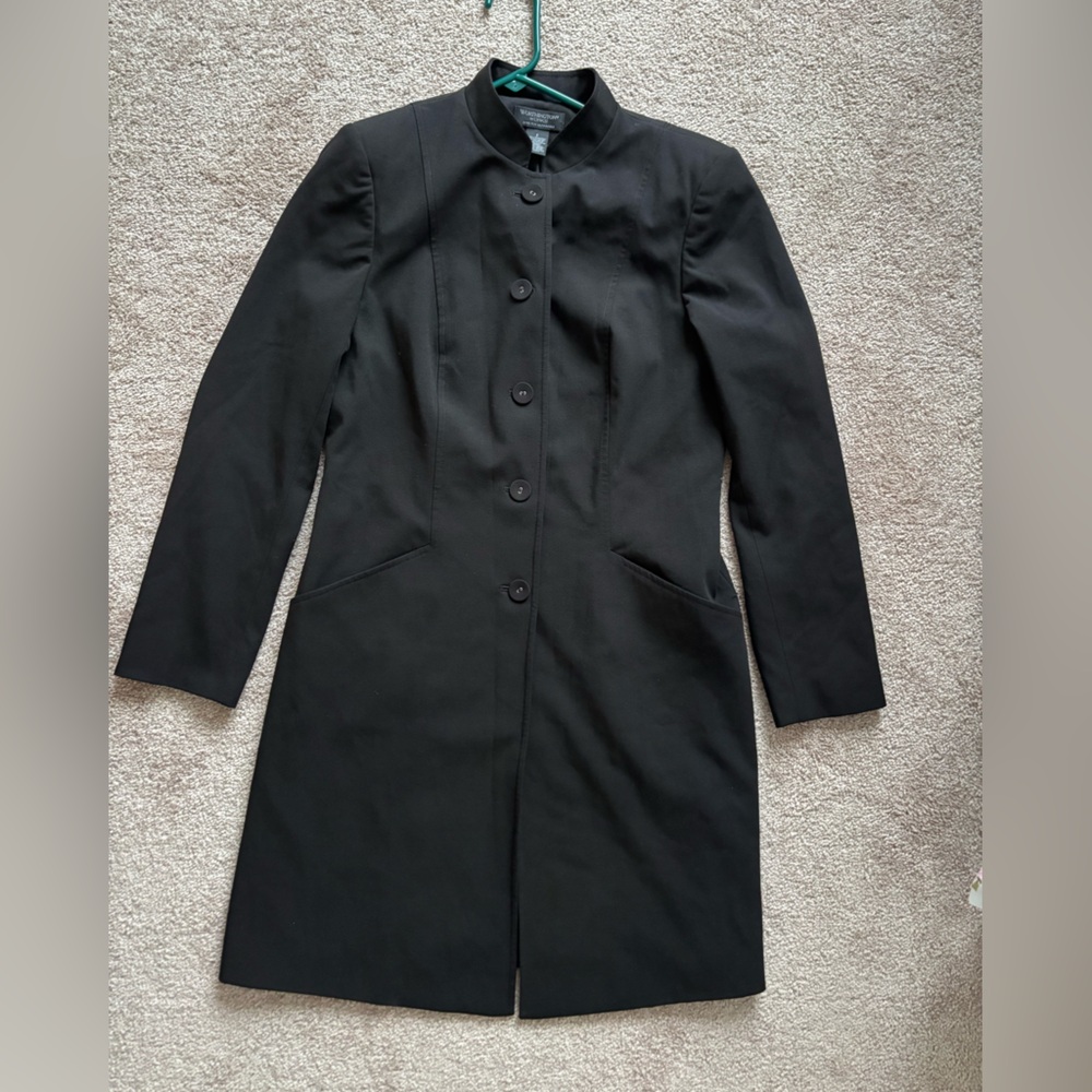 Elegant Black Long Coat